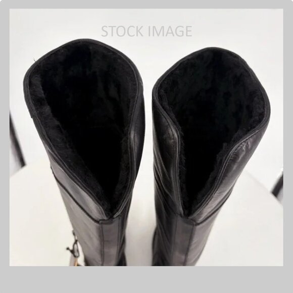 FRYE VERONICA SHEARLING TALL BOOT (black) – BRAND NEW!!! - Picture 4 of 16
